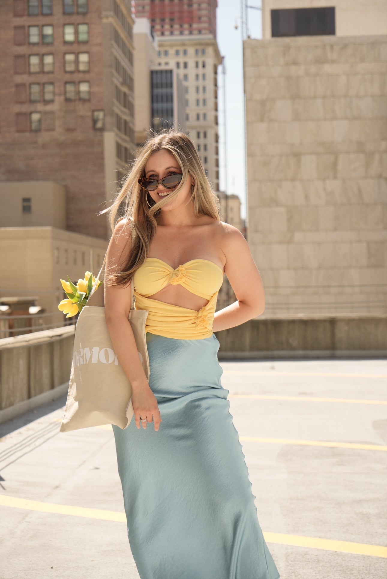 Tea Rose Tube Top