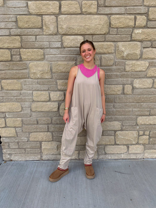 Effortless Onesie (Taupe)
