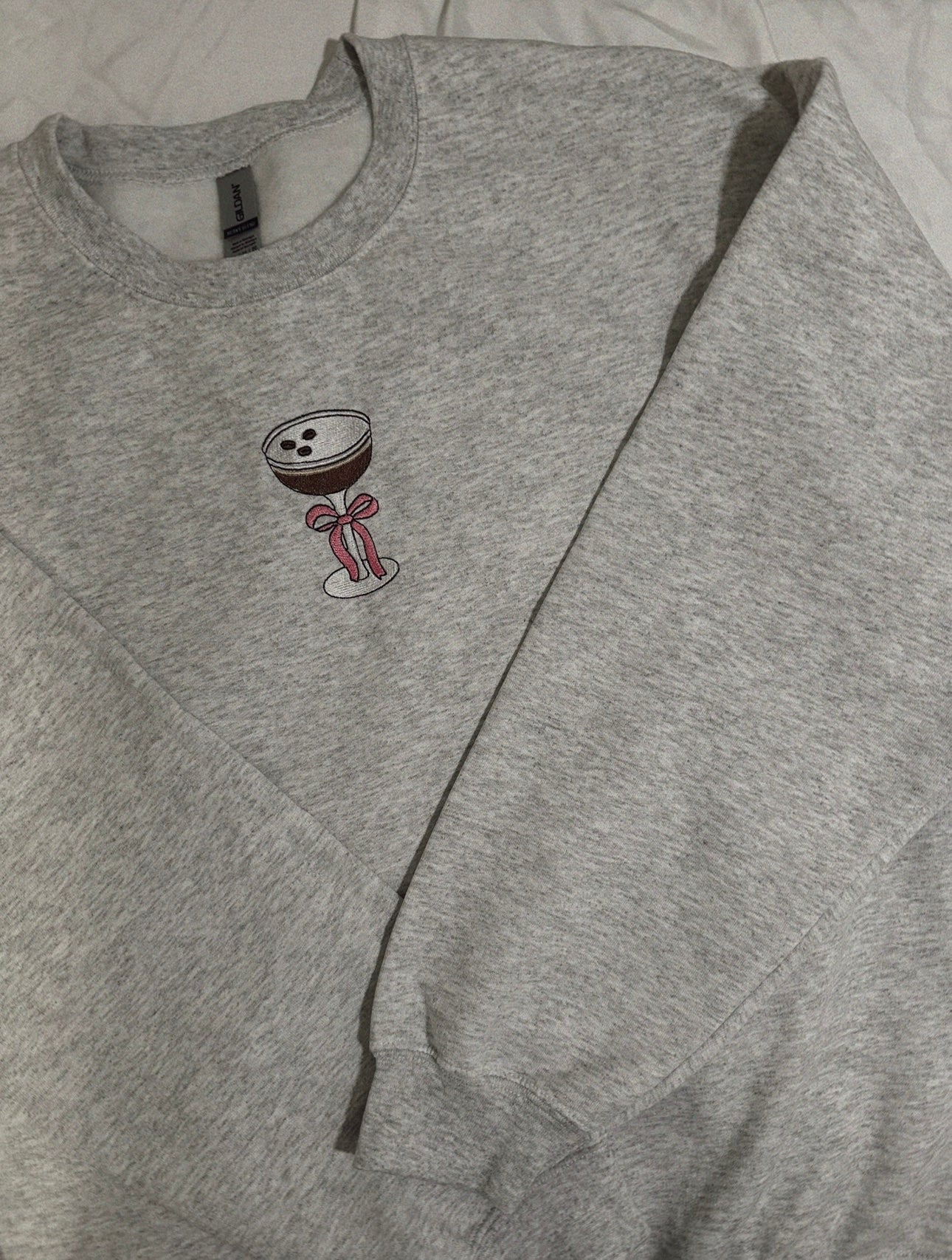 Espresso Martini Sweatshirt (Ash Gray)