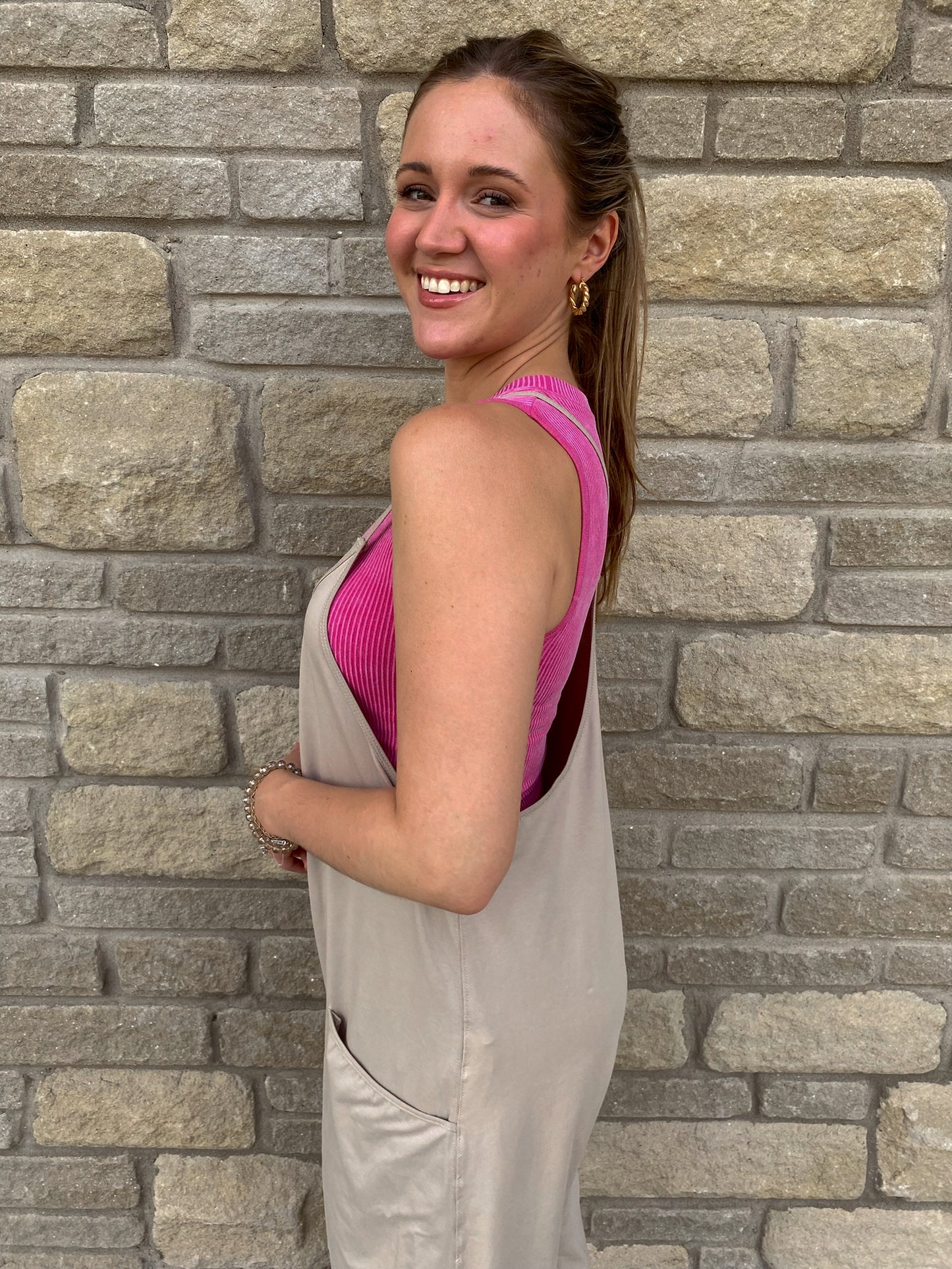 Effortless Onesie (Taupe)