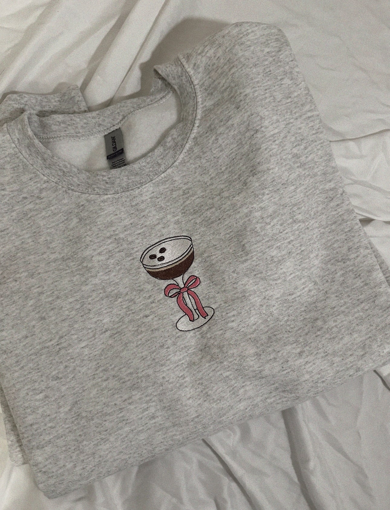 Espresso Martini Sweatshirt (Ash Gray)