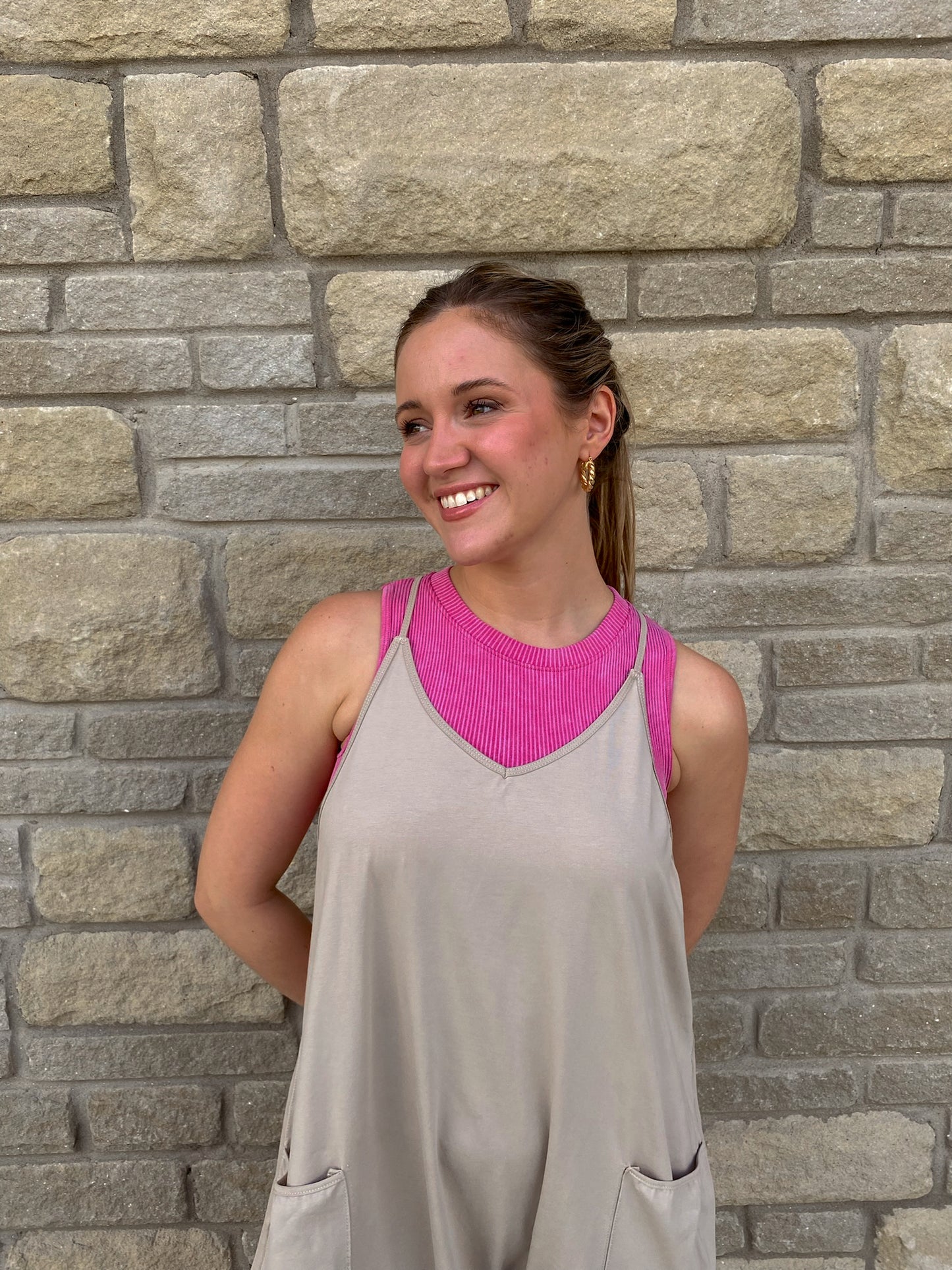 Effortless Onesie (Taupe)