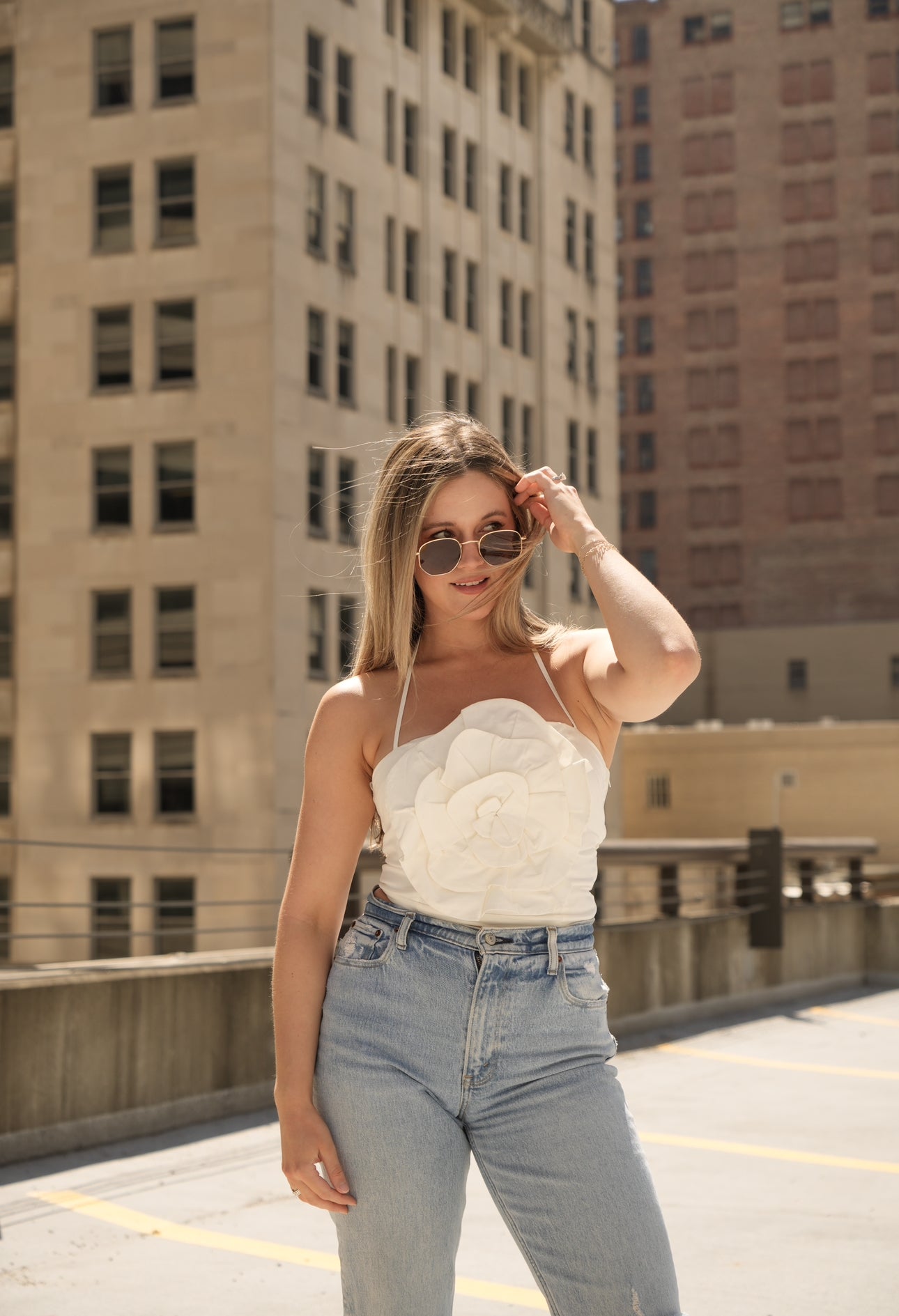 Hibiscus Halter Top