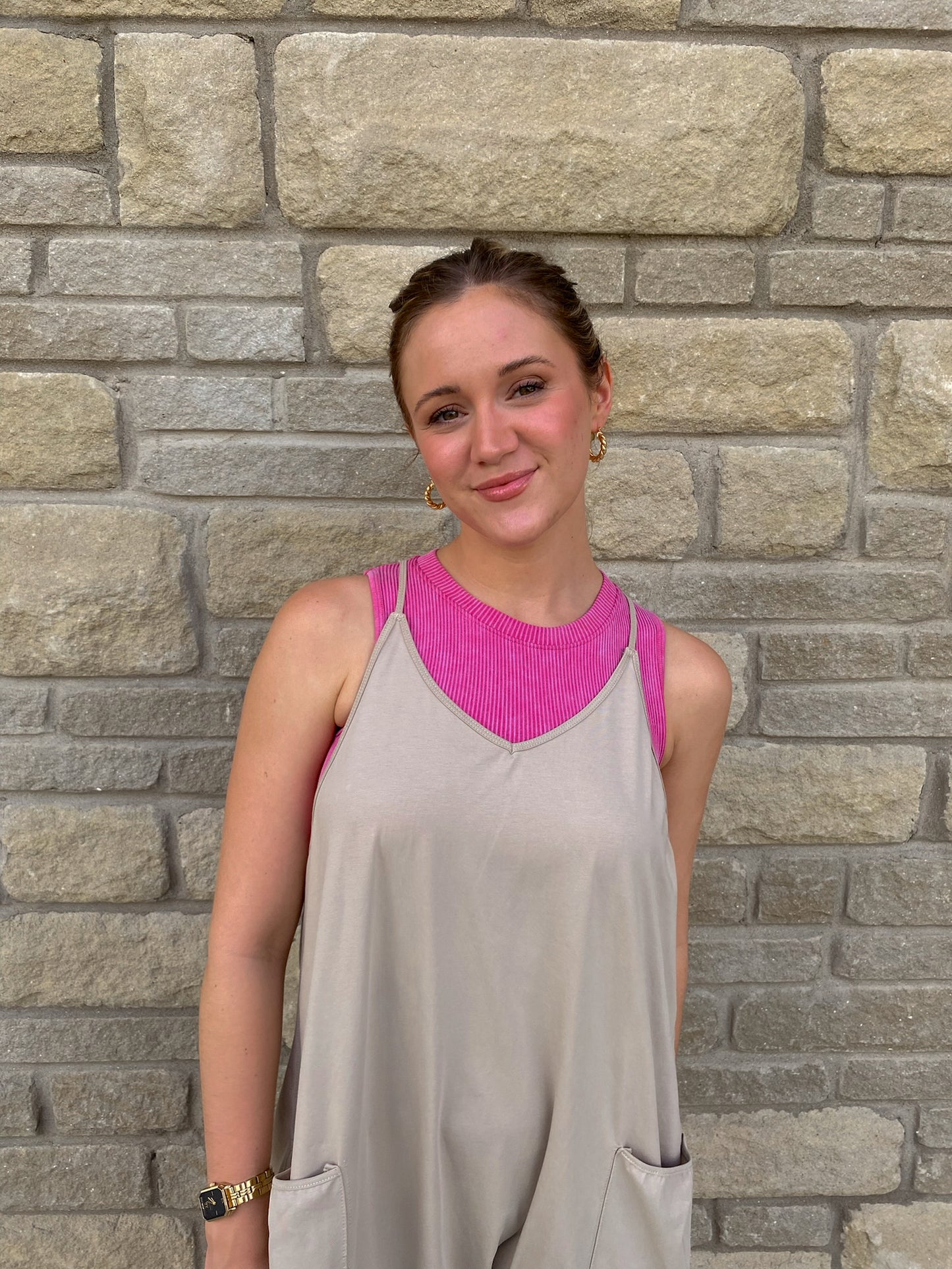 Effortless Onesie (Taupe)
