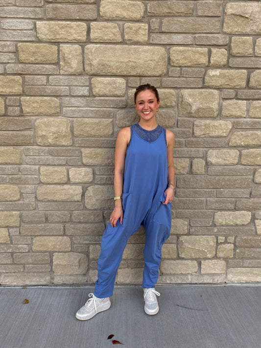 Effortless Onesie (Dusty Blue)