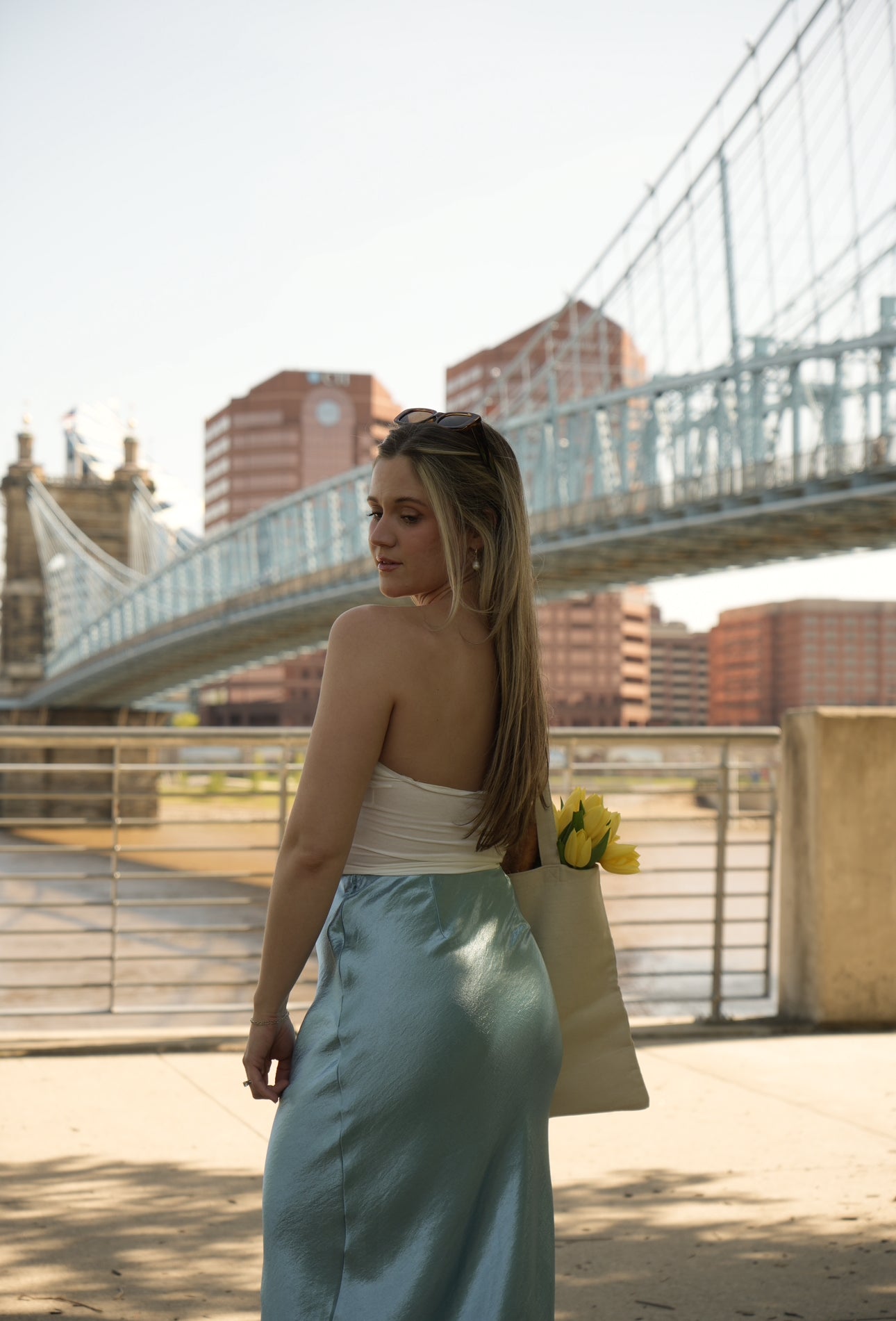 Tea Rose Tube Top