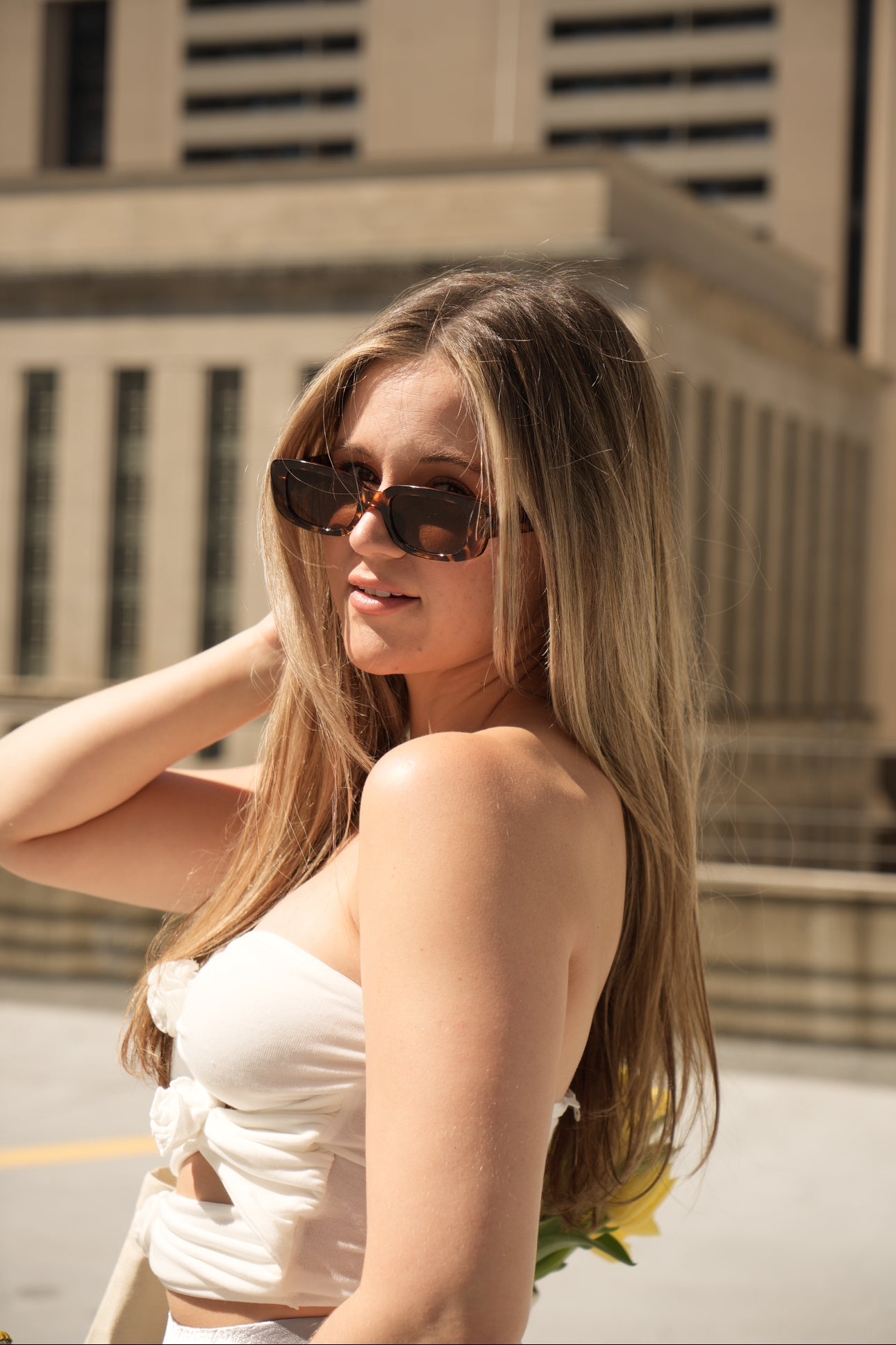 Tea Rose Tube Top
