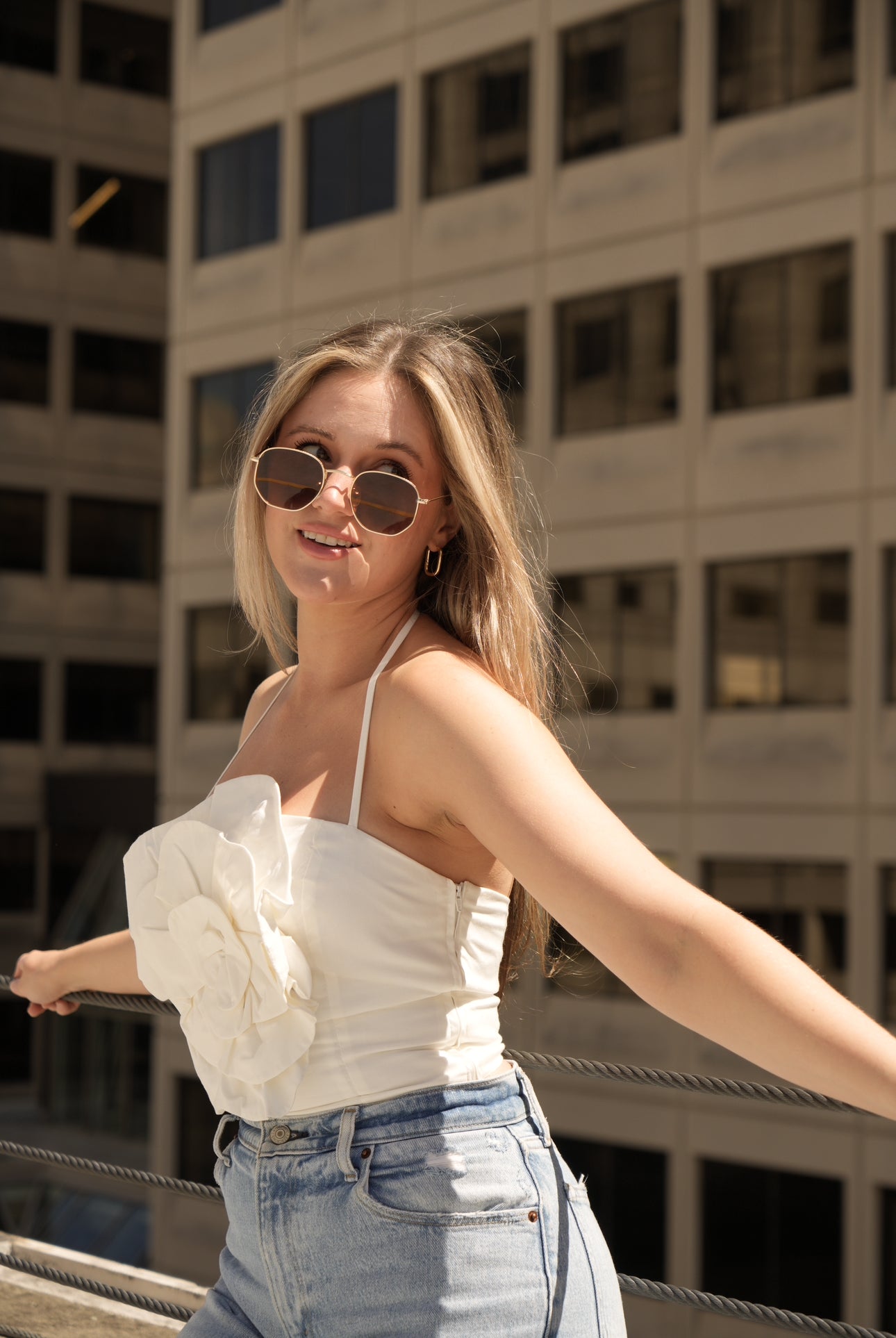 Hibiscus Halter Top