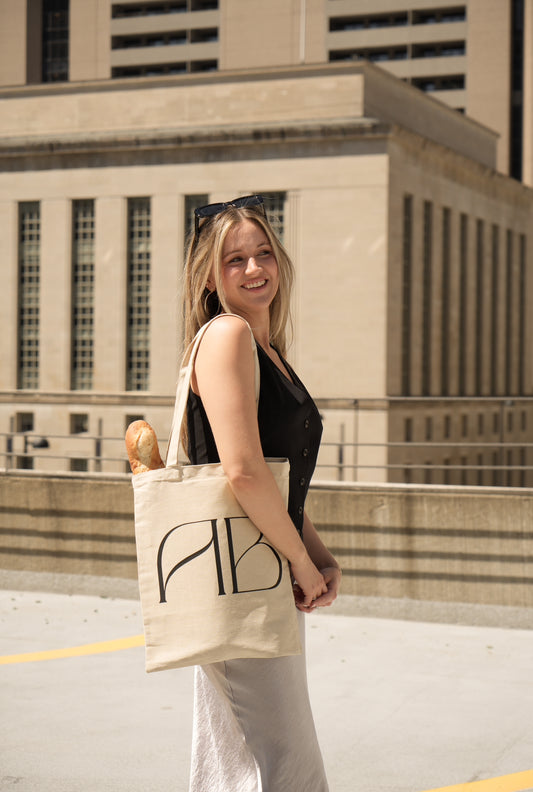 AB's Canvas Tote