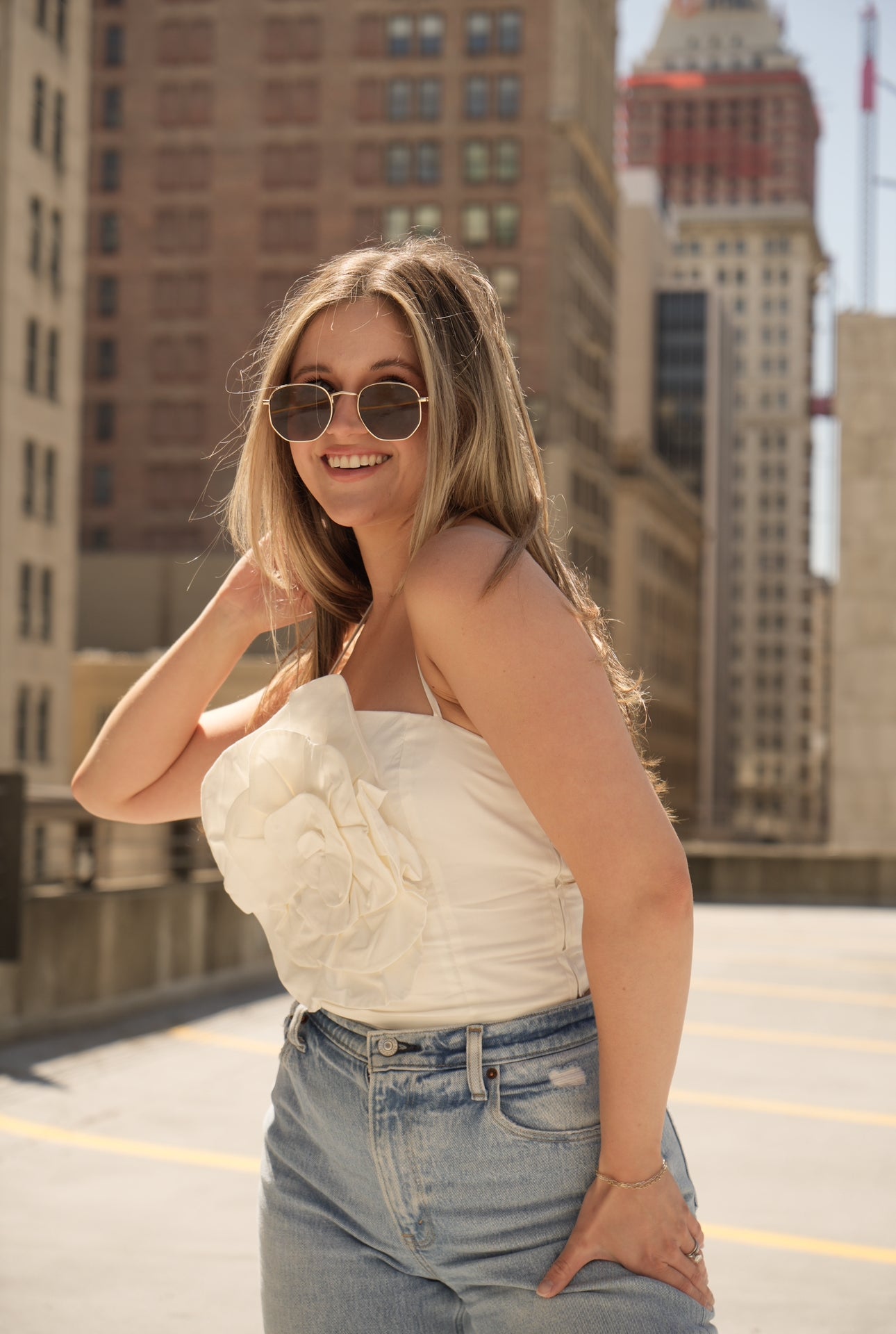 Hibiscus Halter Top