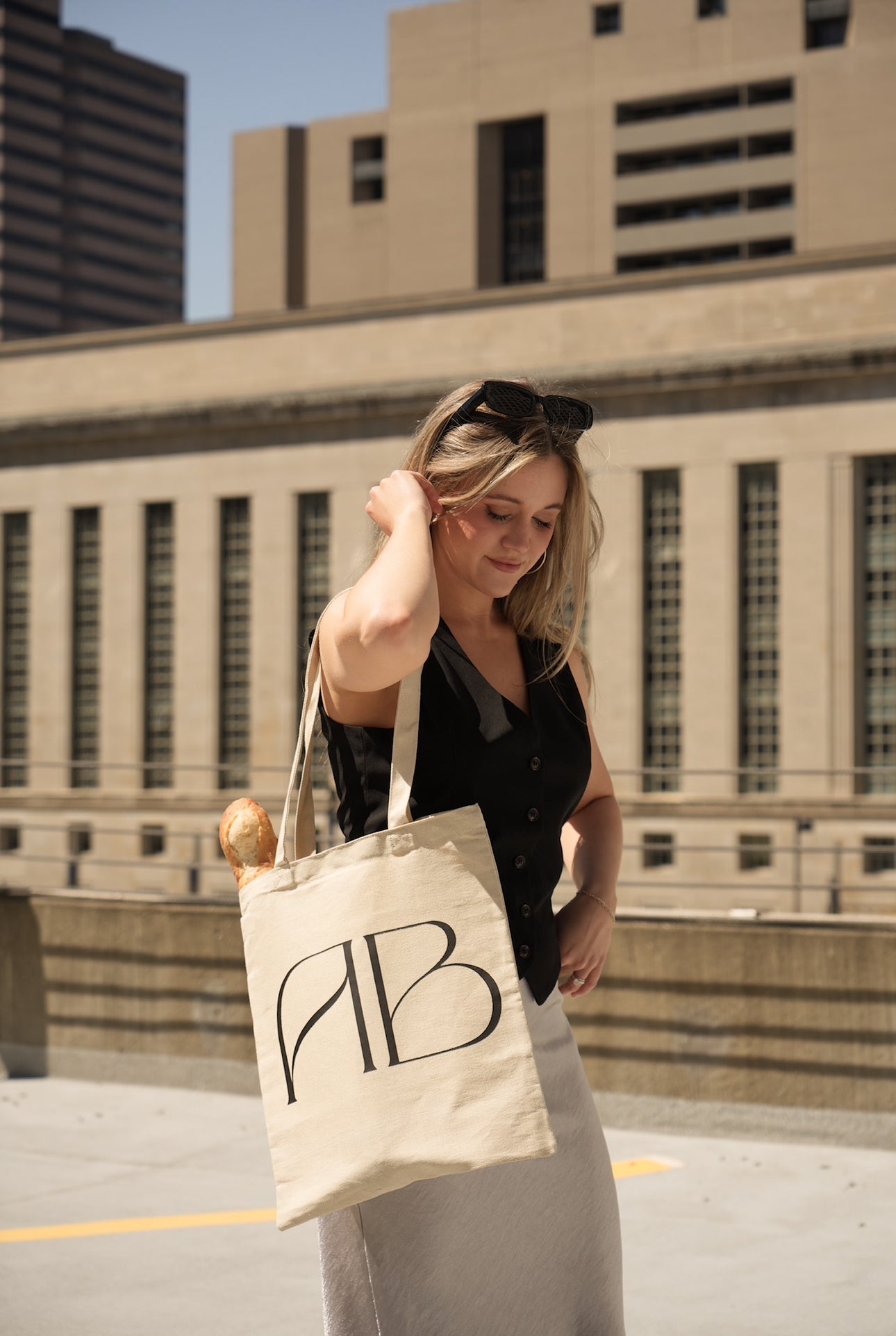 AB's Canvas Tote