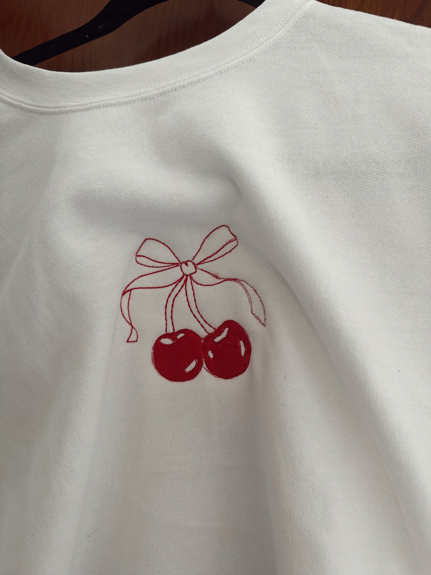 Bow Cherries Sweatshirt