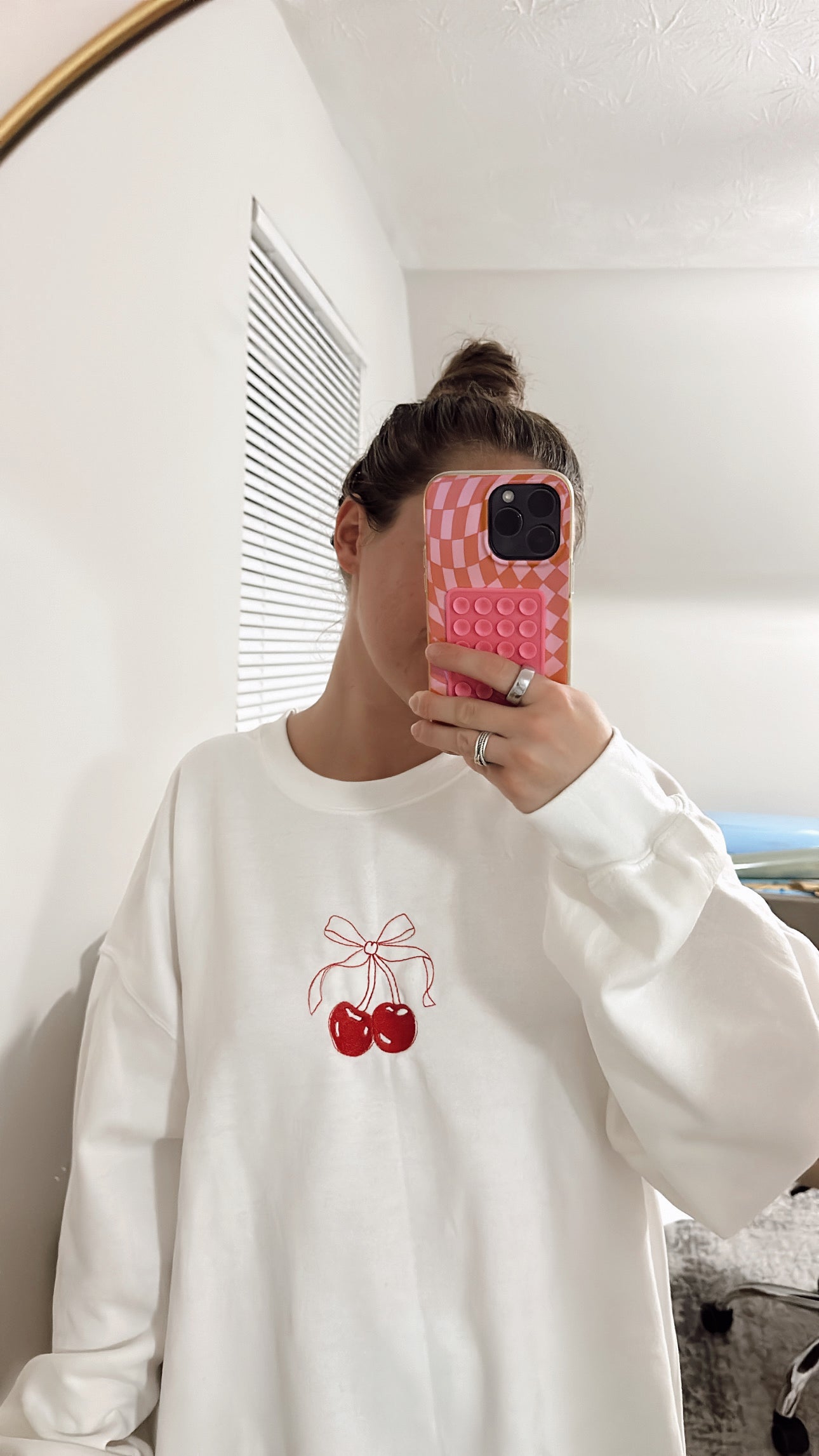 Bow Cherries Sweatshirt