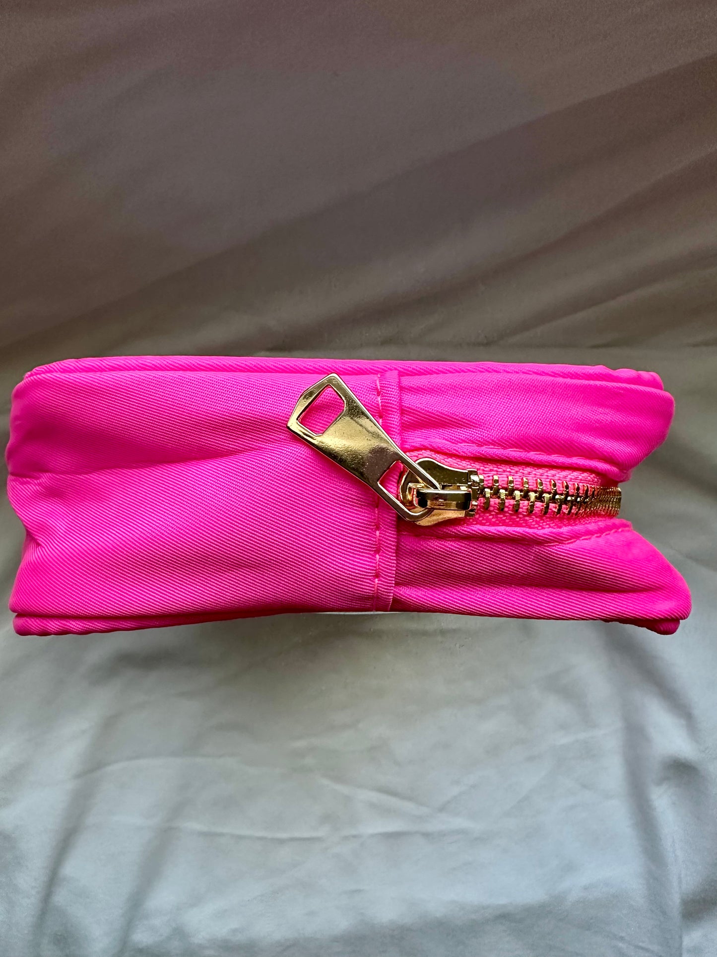 Medium Material Girl Pouch (Hot Pink)