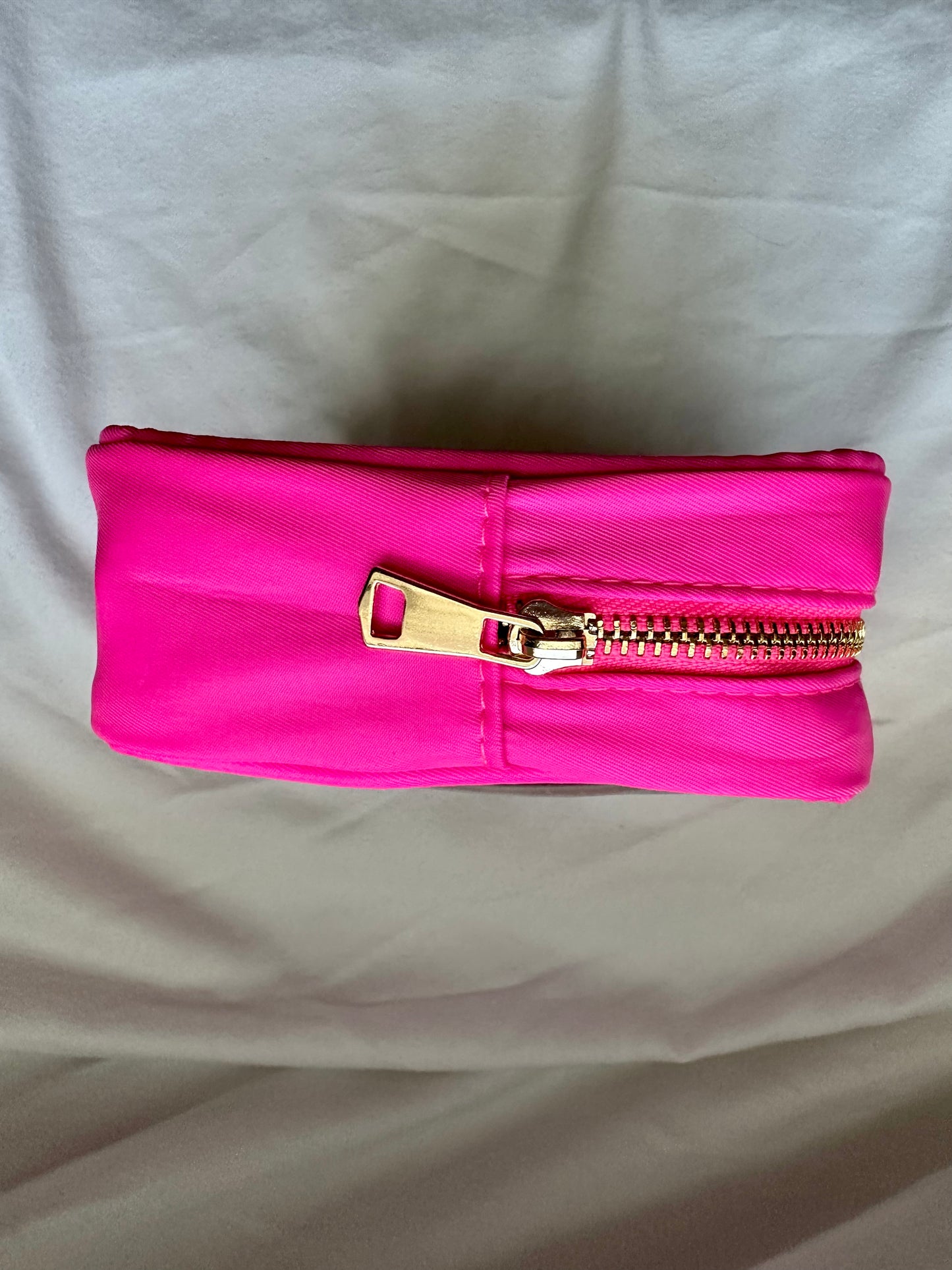 Small Material Girl Pouch (Hot Pink)
