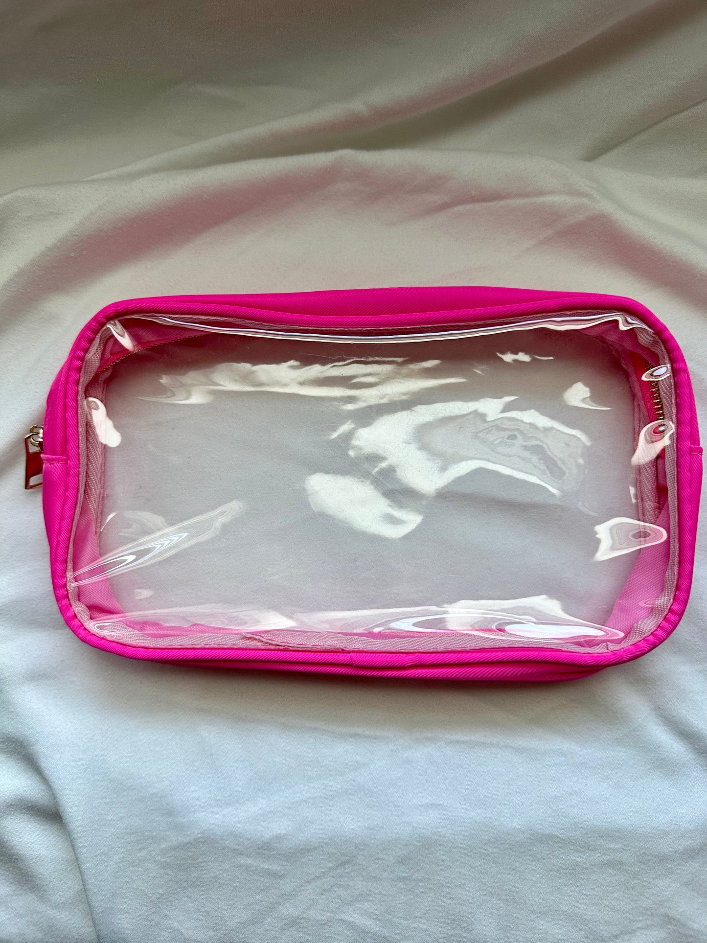 Medium Material Girl Pouch (Hot Pink)