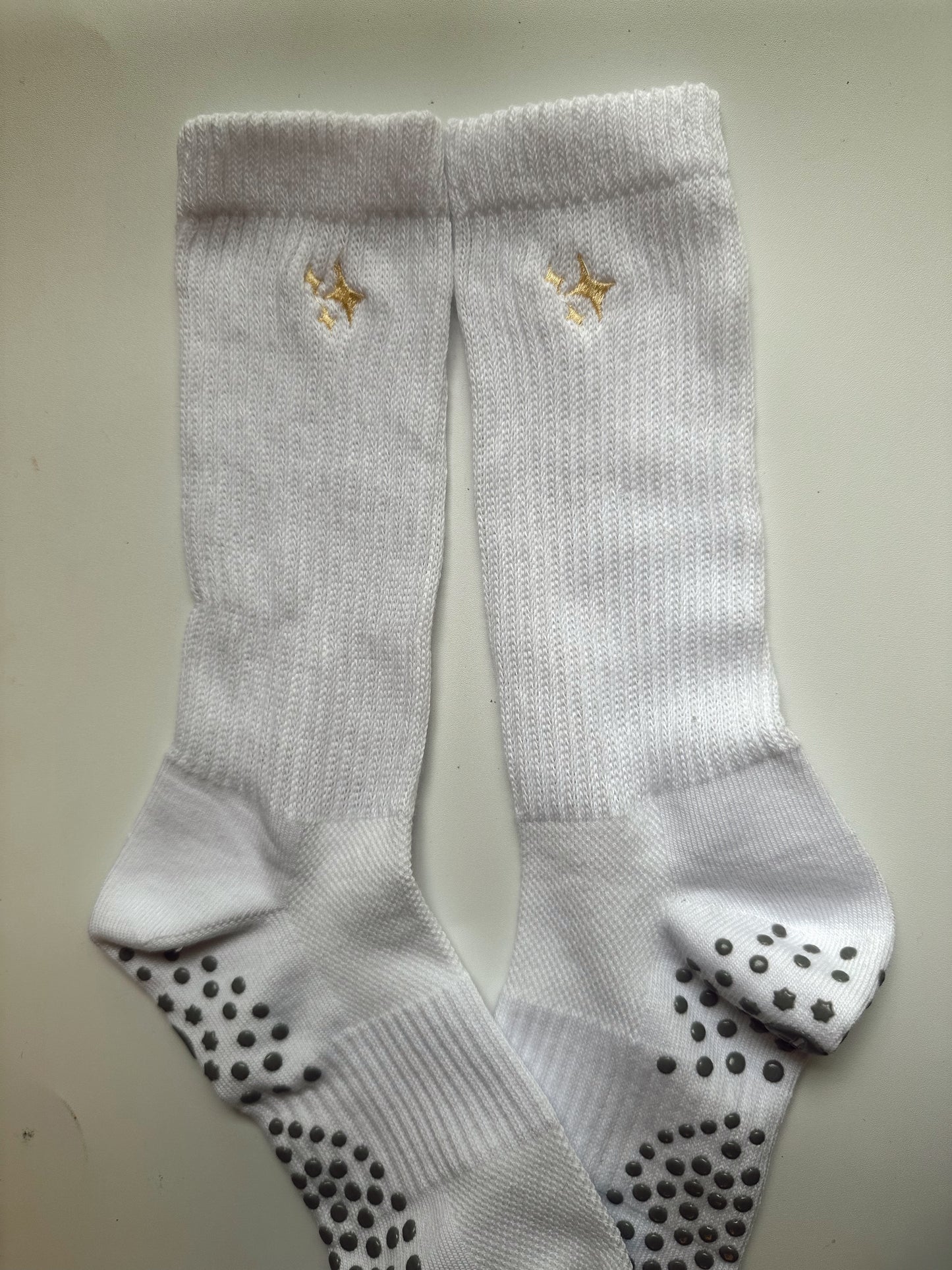 Embroidered Pilates Socks
