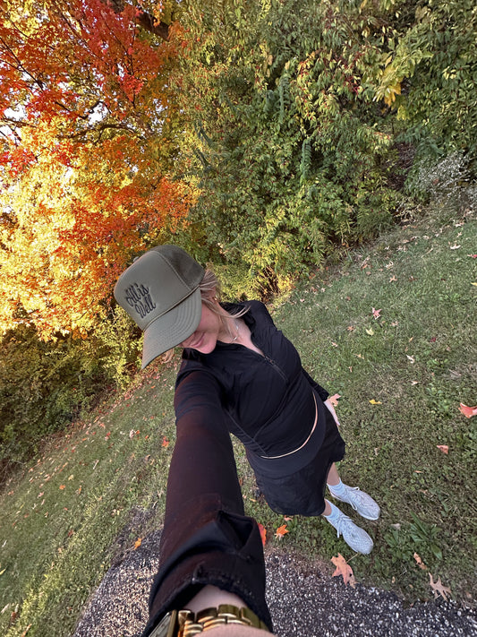 All Is Well Trucker Hat (Olive)