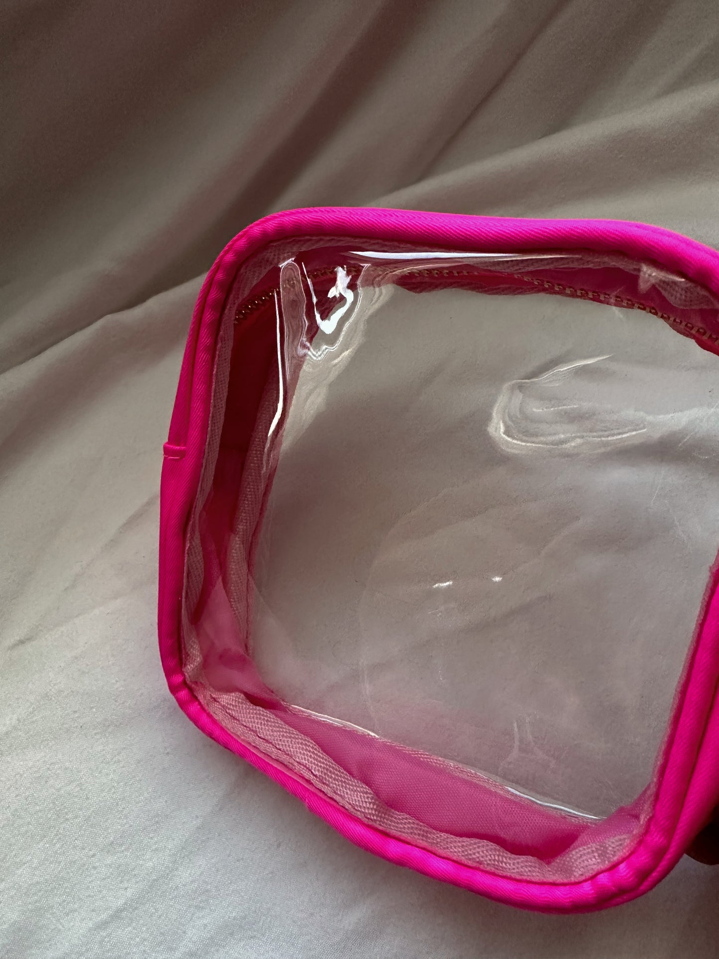 Small Material Girl Pouch (Hot Pink)