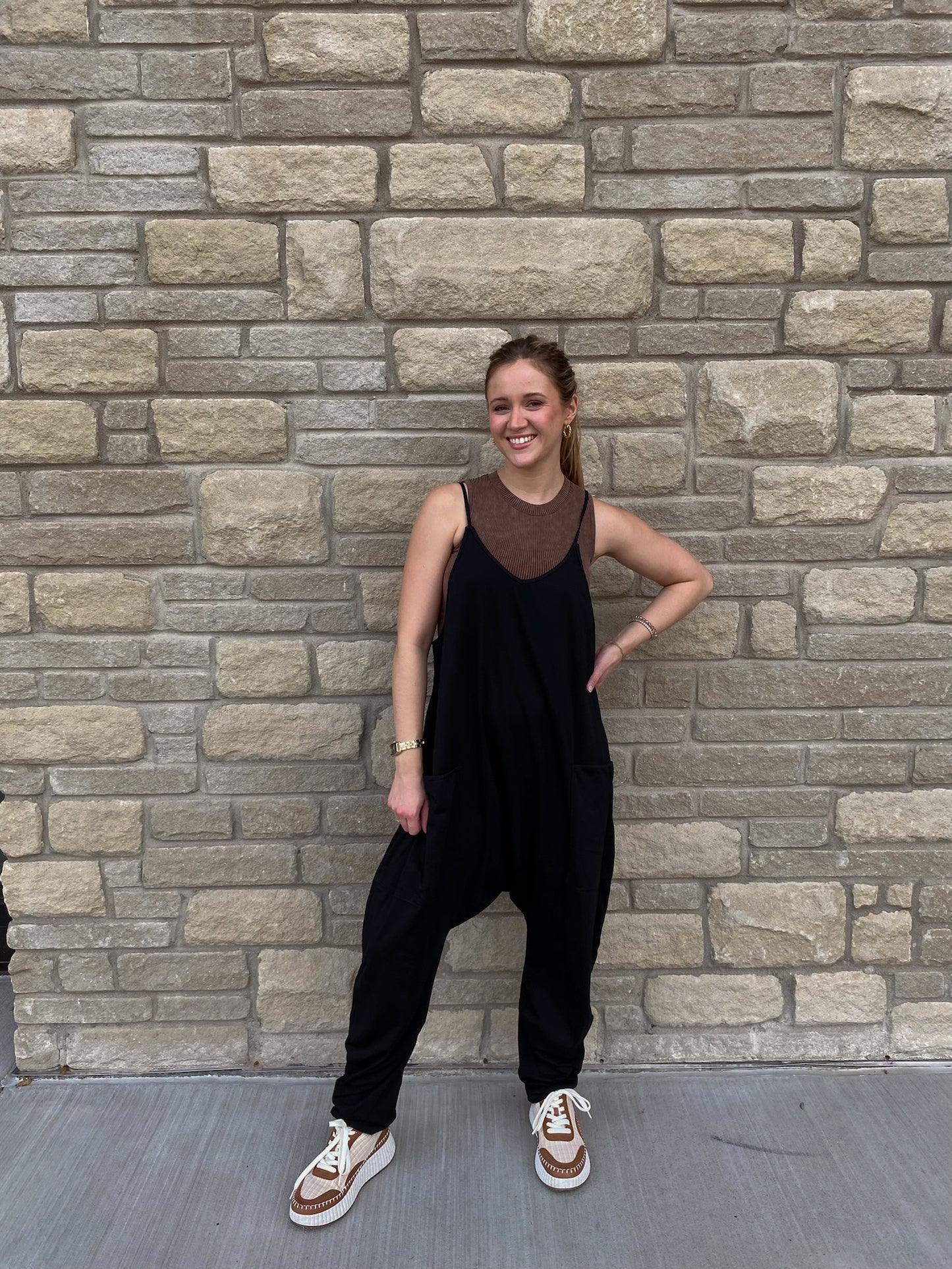 Effortless Onesie (Black)
