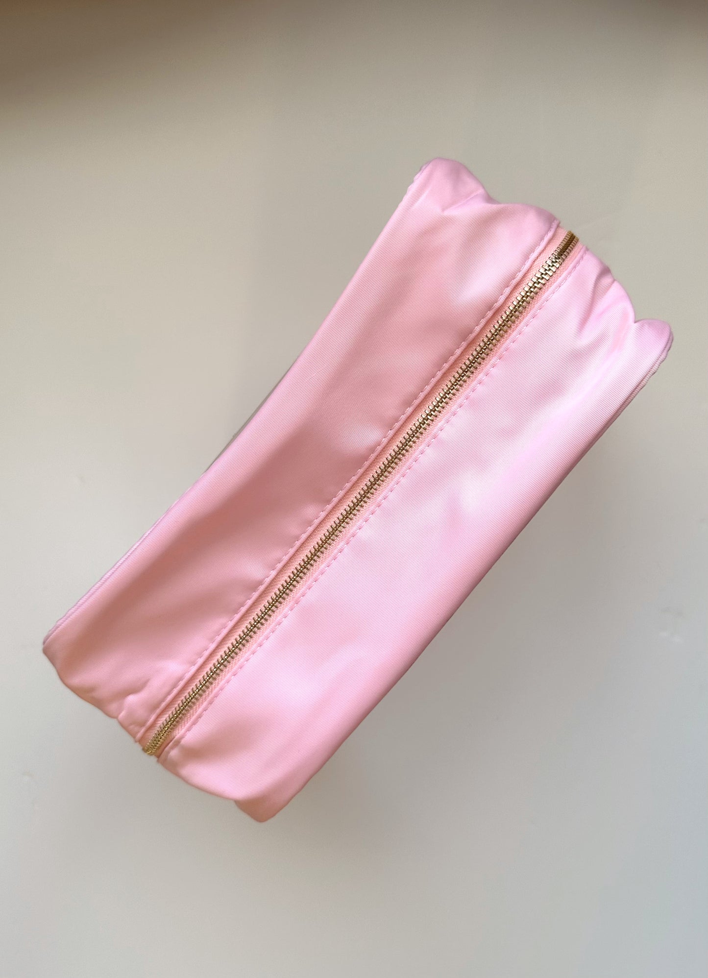 XL Material Girl Pouch (Light Pink)
