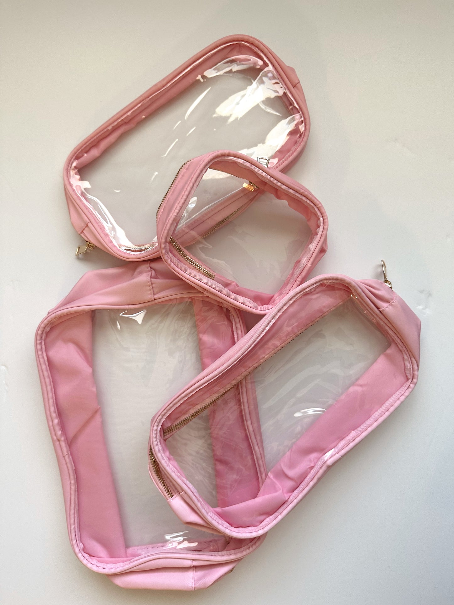 XL Material Girl Pouch (Light Pink)