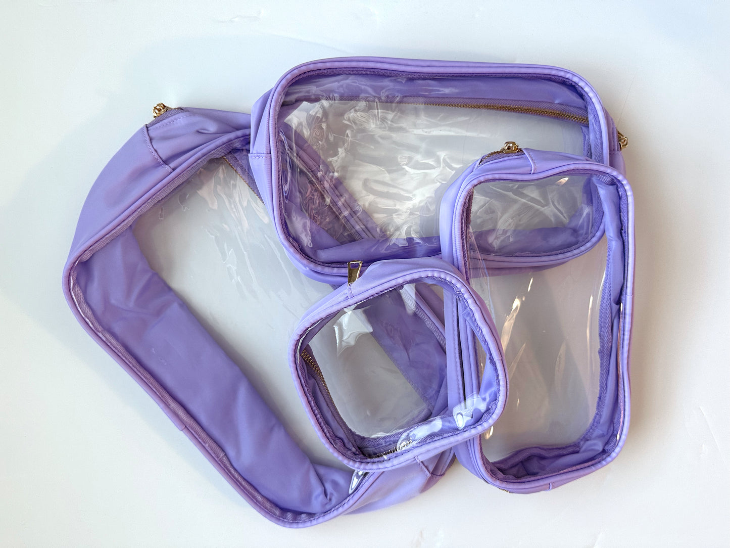 Large Material Girl Pouch (Lavender)