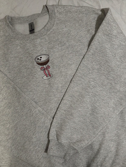 Espresso Martini Sweatshirt (Ash Gray)