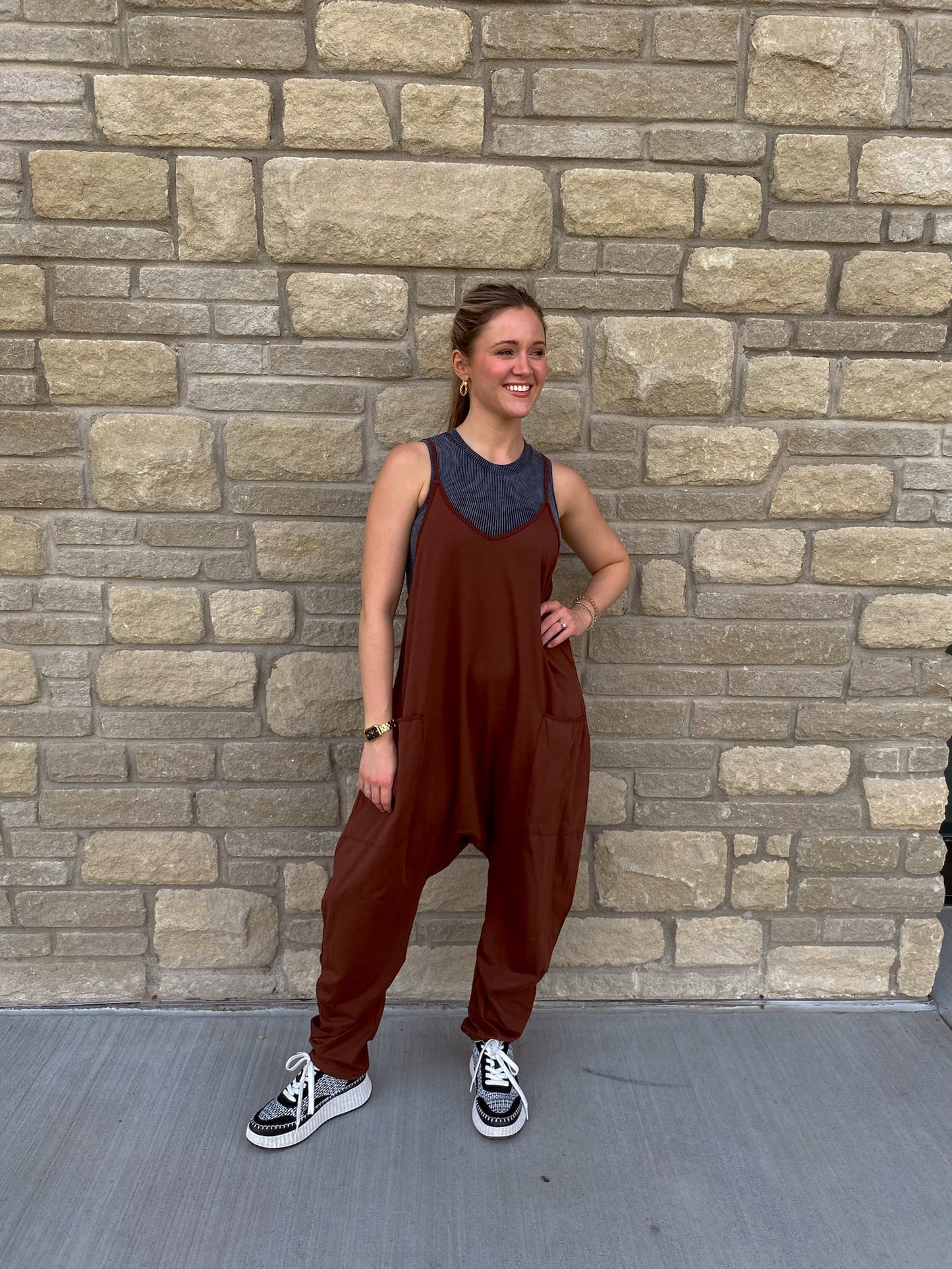 Effortless Onesie (Brown)