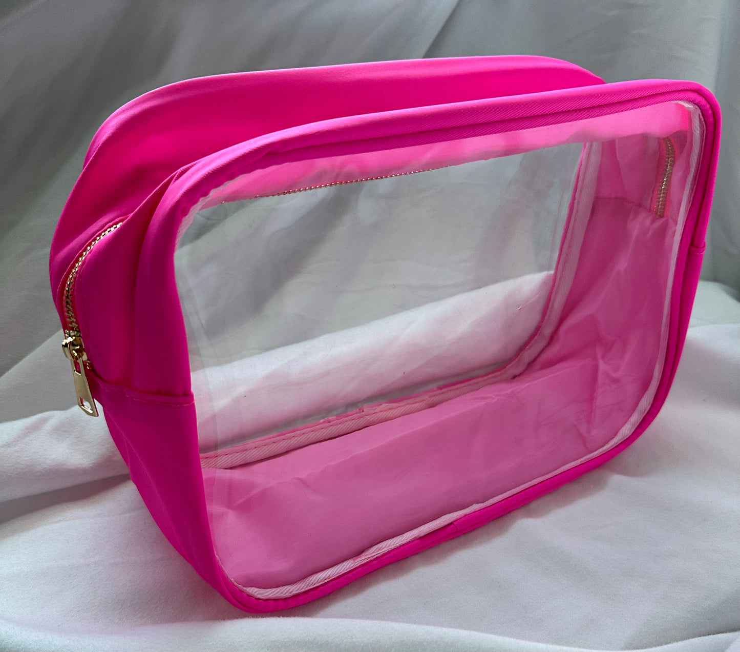 XL Material Girl Pouch (Hot Pink)