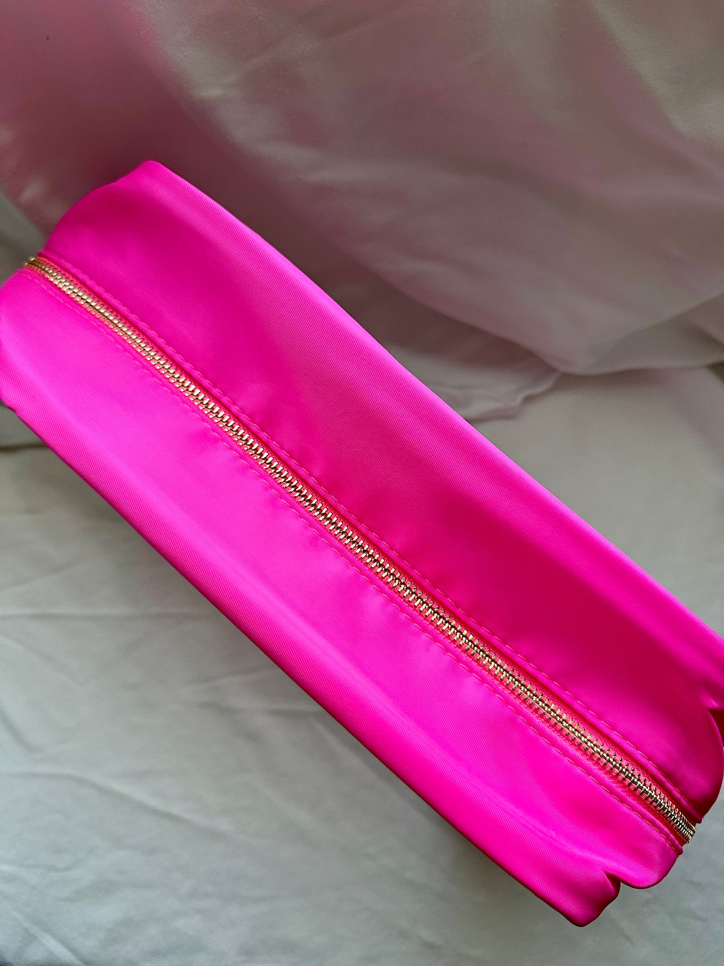 XL Material Girl Pouch (Hot Pink)