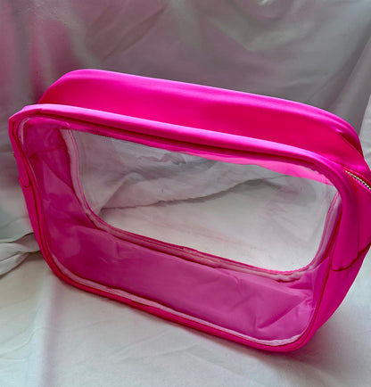 XL Material Girl Pouch (Hot Pink)