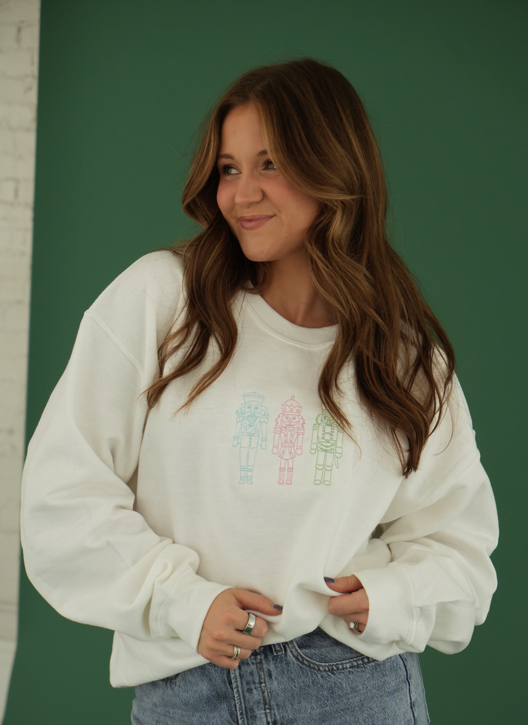 Tricolor Nutcracker Sweatshirt