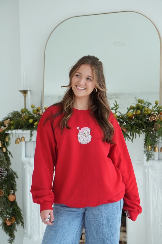 Vintage Santa Sweatshirt