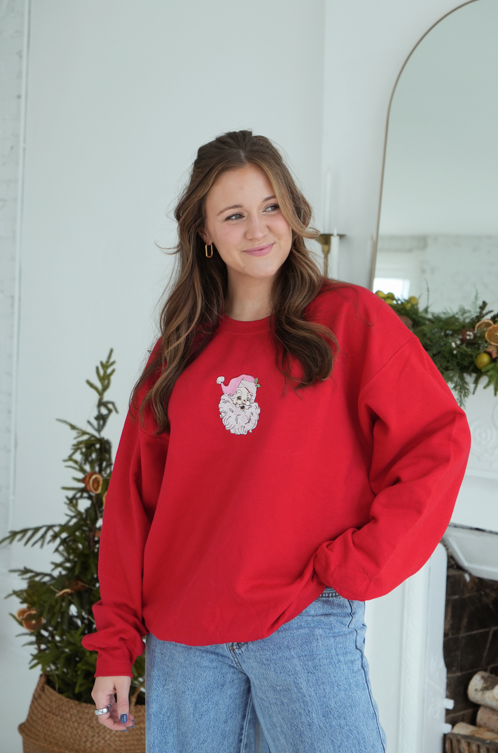 Vintage Santa Sweatshirt