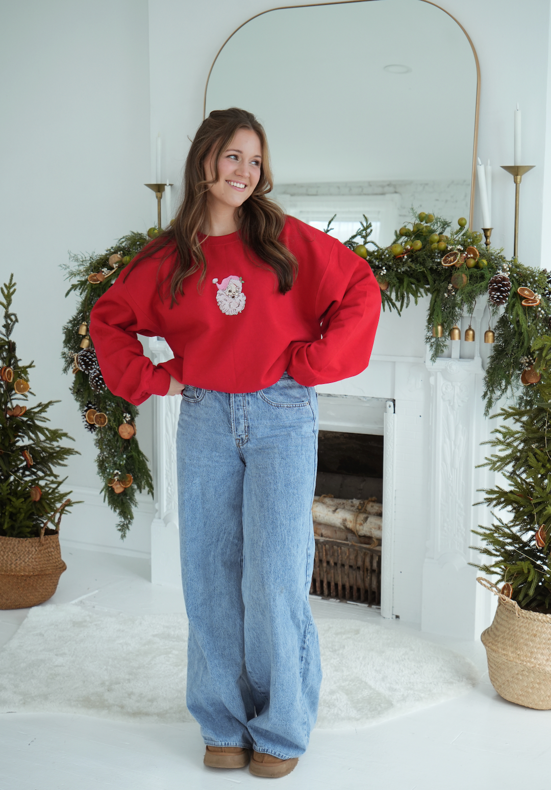 Vintage Santa Sweatshirt