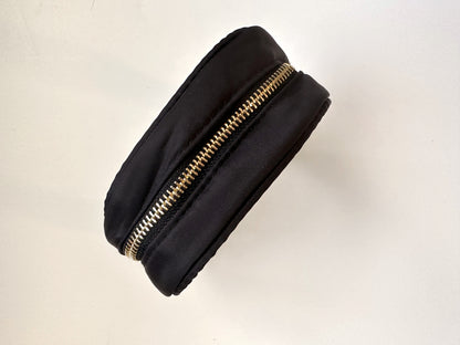 Small Material Girl Pouch (Black)
