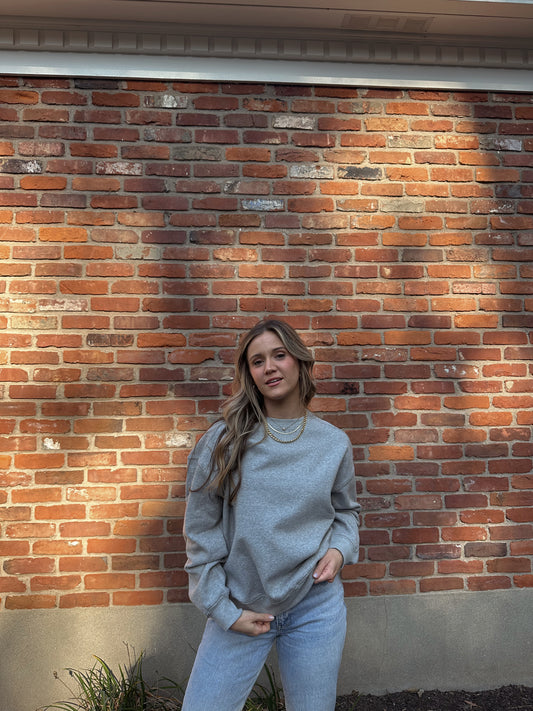 Classic Crewneck Sweatshirt (Dove)