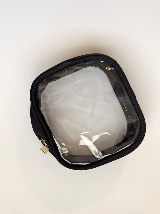 Small Material Girl Pouch (Black)